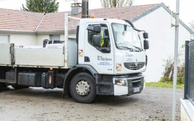 Location camion avec chauffeur à Besançon : une entreprise experte en transport routier de matériaux de construction